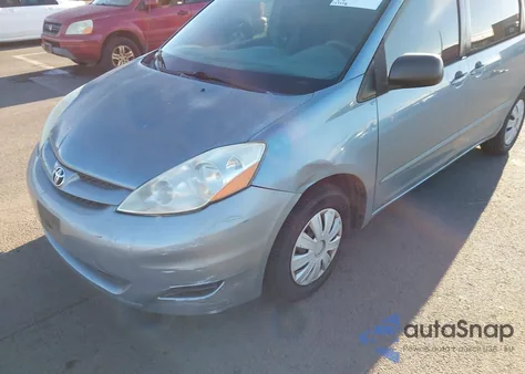 2007 Toyota Sienna Ce/Le из США, поврежденный, VIN 5TDZK23C97S014621